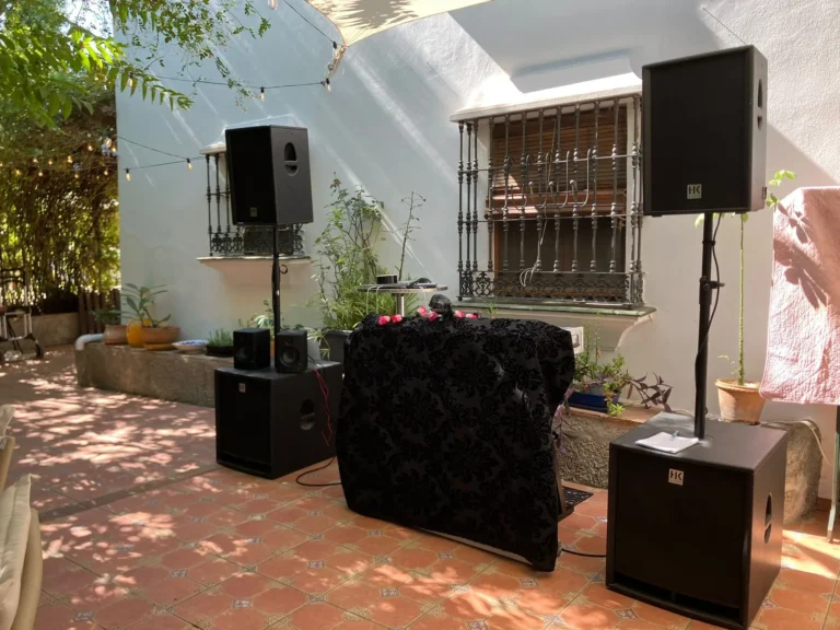 Audio Visual Rental for Private Parties in Malaga, Spain